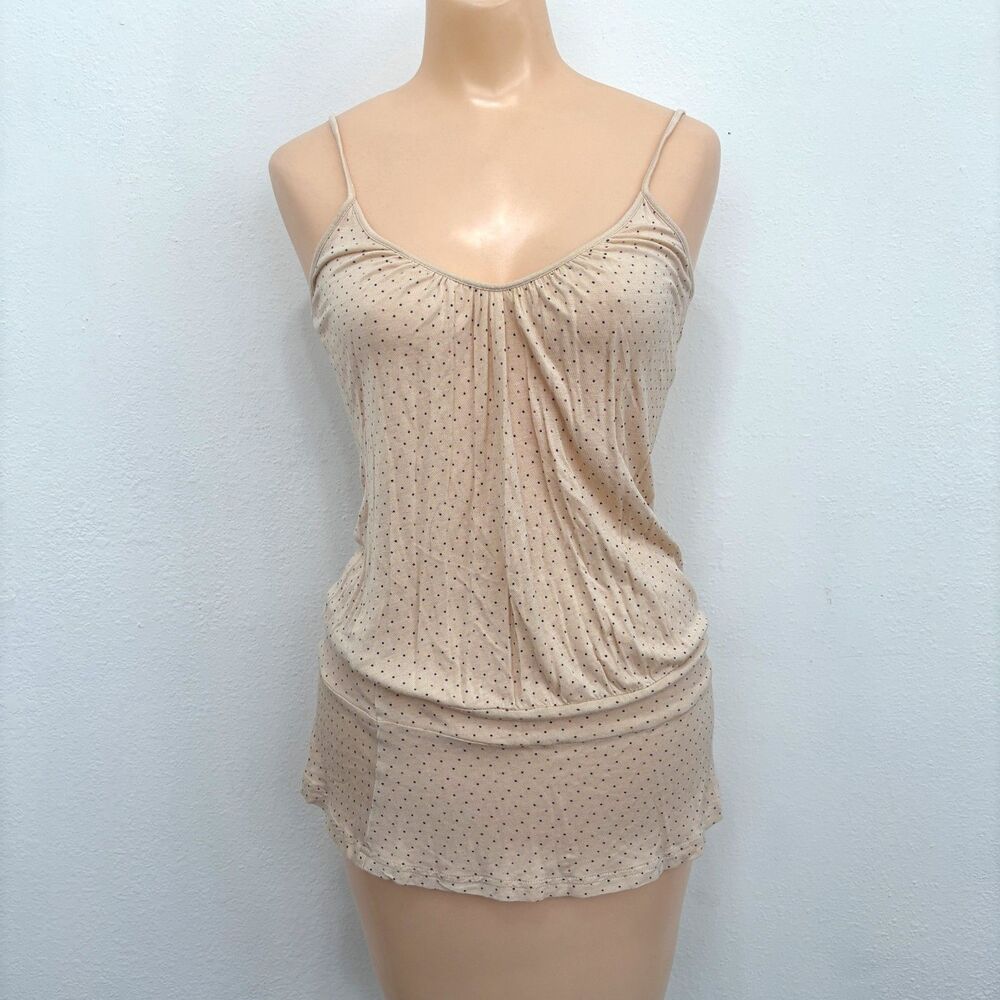 Y2K Cottagecore Fairy Womens Camisole XS Boho Earthy Granola Soft Girl Indie